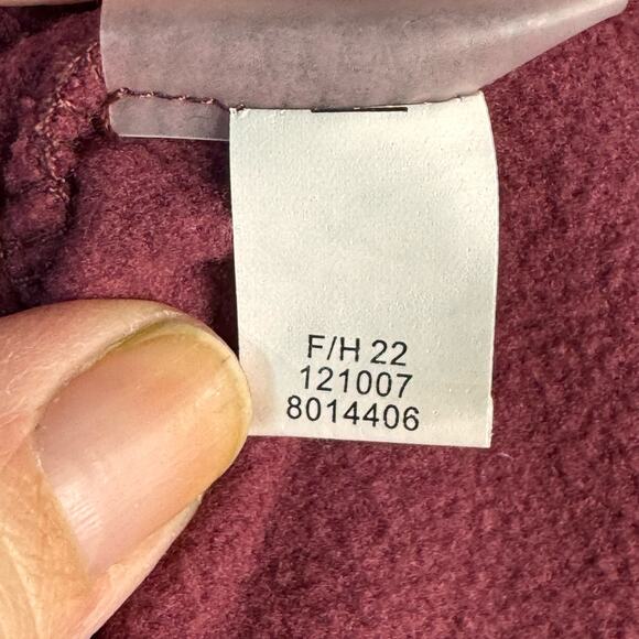 TITLE NINE Warmup Sweatshirt Dress Womens L Pink Fleece Loungewear Activewear - Picture 12 of 14